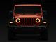 Raxiom 9-Inch LED Headlights with DRL and Turn Signals; Black Housing; Clear Lens (18-24 Jeep Wrangler JL)