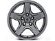 17x9 Mammoth Boulder Wheel & 33in BF Goodrich All-Terrain T/A KO Tire Package; Set of 5 (07-18 Jeep Wrangler JK)