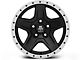 15x8 Mammoth Boulder Beadlock Style Wheel & 33in Falken All-Terrain Wildpeak A/T3W Tire Package; Set of 5 (97-06 Jeep Wrangler TJ)