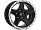 17x9 Mammoth Boulder Beadlock Style Wheel & 33in Milestar All-Terrain Patagonia AT/R Tire Package; Set of 5 (07-18 Jeep Wrangler JK)