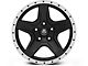 17x9 Mammoth Boulder Beadlock Style Wheel & 33in Milestar All-Terrain Patagonia AT/R Tire Package; Set of 5 (07-18 Jeep Wrangler JK)