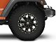 18x9 Fuel Assault Wheel & 35in 35x12.50R18 Milestar Mud-Terrain Patagonia M/T Tire Package; Set of 5 (18-24 Jeep Wrangler JL)