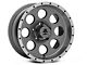 15x8 Mammoth 8 Beadlock Style Wheel & 33in Mickey Thompson Mud-Terrain Baja Legend EXP Tire Package; Set of 5 (97-06 Jeep Wrangler TJ)