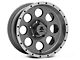 15x8 Mammoth 8 Beadlock Style Wheel & 33in BF Goodrich All-Terrain T/A KO Tire Package; Set of 5 (97-06 Jeep Wrangler TJ)