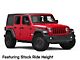 17x9 Mammoth General Wheel & 35in Atturo All-Terrain Trail Blade X/T Tire Package; Set of 5 (18-24 Jeep Wrangler JL)