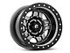 15x10 Fuel ANZA Wheel & 33in Falken All-Terrain Wildpeak A/T3W Tire Package; Set of 5 (97-06 Jeep Wrangler TJ)