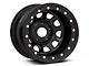 15x10 Mammoth D Window Wheel & 33in Falken All-Terrain Wildpeak A/T3W Tire Package; Set of 5 (07-18 Jeep Wrangler JK)