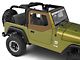 Bestop Replace-A-Top with Tinted Windows and Half Doors; Spice (97-02 Jeep Wrangler TJ)