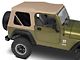 Bestop Sailcloth Replace-A-Top with Tinted Windows; Spice (97-02 Jeep Wrangler TJ w/ Full Steel Doors)