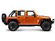 Dirty Dog 4x4 Front and Rear Seat Sun Screen; Black (07-18 Jeep Wrangler JK 4 Door)