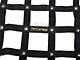 Dirty Dog 4x4 Rear Seat Netting; Black (07-18 Jeep Wrangler JK 2 Door)