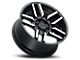 Black Rhino Mesa Matte Black with Machined Face Wheel; 17x8.5 (18-24 Jeep Wrangler JL)