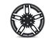 Black Rhino Mesa Matte Black with Machined Face Wheel; 17x8.5 (18-24 Jeep Wrangler JL)