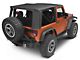 Bestop Sailcloth Replace-A-Top with Tinted Windows; Black Diamond (10-18 Jeep Wrangler JK 2-Door)