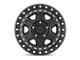 Black Rhino Reno Matte Black with Brass Bolts Wheel; 17x9; -18mm Offset (84-01 Jeep Cherokee XJ)