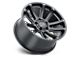 Black Rhino Highland Matte Black with Milled Spokes Wheel; 17x9.5 (07-18 Jeep Wrangler JK)