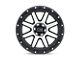 Black Rhino Coyote Gloss Black with Machined Face and Stainless Bolts Wheel; 18x9; -18mm Offset (07-18 Jeep Wrangler JK)