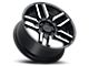 Black Rhino Mesa Matte Black with Machined Face Wheel; 18x9; 2mm Offset (18-24 Jeep Wrangler JL)