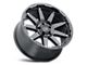 Black Rhino Oceano Gloss Gun Black with Stainless Bolts Wheel; 20x12 (11-21 Jeep Grand Cherokee WK2)