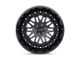 Black Rhino Fury Gloss Black Wheel; 20x11.5 (22-24 Jeep Grand Cherokee WL)