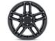 Black Rhino Mesa Gloss Black Wheel; 20x9; 2mm Offset (07-18 Jeep Wrangler JK)