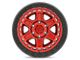 Black Rhino Reno Candy Red with Black Ring and Bolts Wheel; 20x9.5; -18mm Offset (05-10 Jeep Grand Cherokee WK)