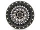 Black Rhino Shredder Matte Black with Machined Dark Tint Wheel; 20x9.5 (18-24 Jeep Wrangler JL)