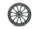 Status Mastadon Carbon Graphite Wheel; 22x9.5 (05-10 Jeep Grand Cherokee WK)