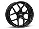 American Racing Crossfire Satin Black Wheel; 20x9; 35mm Offset (97-06 Jeep Wrangler TJ)