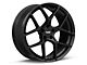 American Racing Crossfire Satin Black Wheel; 20x9; 35mm Offset (97-06 Jeep Wrangler TJ)