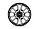American Racing Intake Gloss Black Machined Wheel; 17x8.5 (07-18 Jeep Wrangler JK)