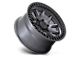 Black Rhino Calico Matte Gunmetal with Matte Black Lip Wheel; 17x8.5 (18-24 Jeep Wrangler JL)