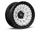 Black Rhino Barrage Gloss White on Matte Black Wheel; 17x8.5; -10mm Offset (18-24 Jeep Wrangler JL)