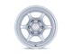 Black Rhino Shogun Hyper Silver Wheel; 17x8.5 (07-18 Jeep Wrangler JK)