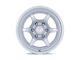 Black Rhino Shogun Hyper Silver Wheel; 17x9 (18-24 Jeep Wrangler JL)