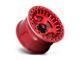 Fuel Wheels Warp Beadlock Candy Red Wheel; 17x9 (18-24 Jeep Wrangler JL)