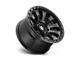 Fuel Wheels Tactic Matte Black Wheel; 17x9; -12mm Offset (18-24 Jeep Wrangler JL)