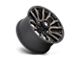 Fuel Wheels Blitz Matte Black Double Dark Tint Wheel; 22x12; -44mm Offset (18-24 Jeep Wrangler JL)