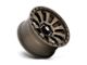 Fuel Wheels Tactic Matte Bronze Wheel; 17x9 (18-24 Jeep Wrangler JL)