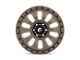 Fuel Wheels Tactic Matte Bronze Wheel; 17x9 (18-24 Jeep Wrangler JL)