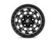 Fuel Wheels Covert Matte Gunmetal with Black Bead Ring Wheel; 15x8; -19mm Offset (76-86 Jeep CJ7)