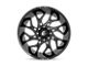 Fuel Wheels Runner Gloss Black Milled Wheel; 22x10; -18mm Offset (22-24 Jeep Grand Cherokee WL)