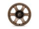 Fuel Wheels Rush Matte Bronze Wheel; 18x9 (07-18 Jeep Wrangler JK)
