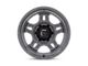 Fuel Wheels Oxide Matte Gunmetal Wheel; 17x8.5 (18-24 Jeep Wrangler JL)