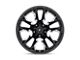 Fuel Wheels Flame Gloss Black Milled Wheel; 20x12 (18-24 Jeep Wrangler JL)