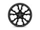 Fuel Wheels Flame Gloss Black Milled Wheel; 22x12; -44mm Offset (07-18 Jeep Wrangler JK)