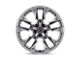 Fuel Wheels Flame Platinum Wheel; 20x10 (07-18 Jeep Wrangler JK)