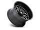 Fuel Wheels Hurricane Gloss Black Milled Wheel; 20x10 (07-18 Jeep Wrangler JK)