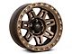 Fuel Wheels Syndicate Full Matte Bronze Wheel; 17x9; -12mm Offset (07-18 Jeep Wrangler JK)