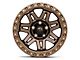 Fuel Wheels Syndicate Full Matte Bronze Wheel; 17x9; -12mm Offset (18-24 Jeep Wrangler JL)